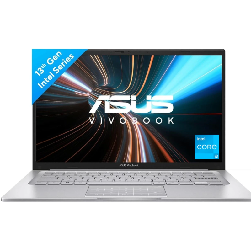 ASUS Vivobook 14 (2024) X1404VA NEW 13th Gen Intel Core i3 6-Cores Thin & Light Military-Grade - Cool Silver