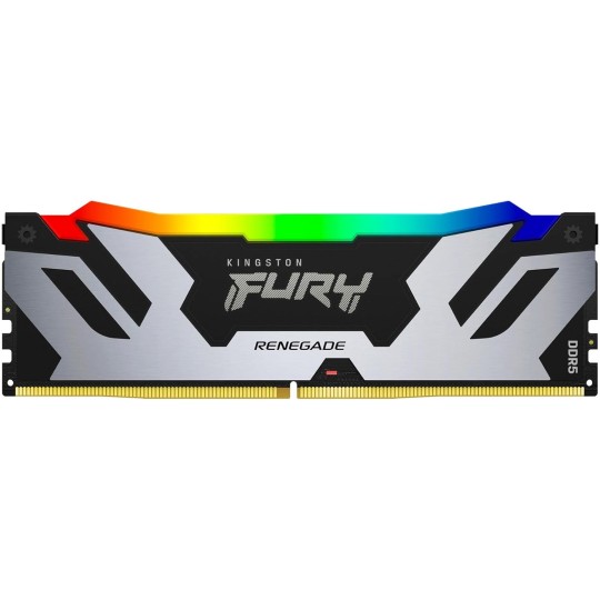 Kingston FURY Renegade RGB 48GB DDR5 6000MHz Desktop Memory – XMP 3.0 Overclocking RAM with Infrared Sync Lighting & Stability