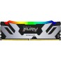Kingston FURY Renegade RGB 48GB DDR5 6000MHz Desktop Memory – XMP 3.0 Overclocking RAM with Infrared Sync Lighting & Stability