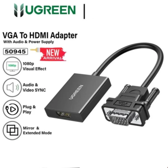 UGREEN VGA to HDMI Adapter - CM513 - 50945