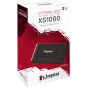 Kingston XS1000 2TB High Performance Pocket-Sized External SSD USB C w/ USB-C to USB-A Cable