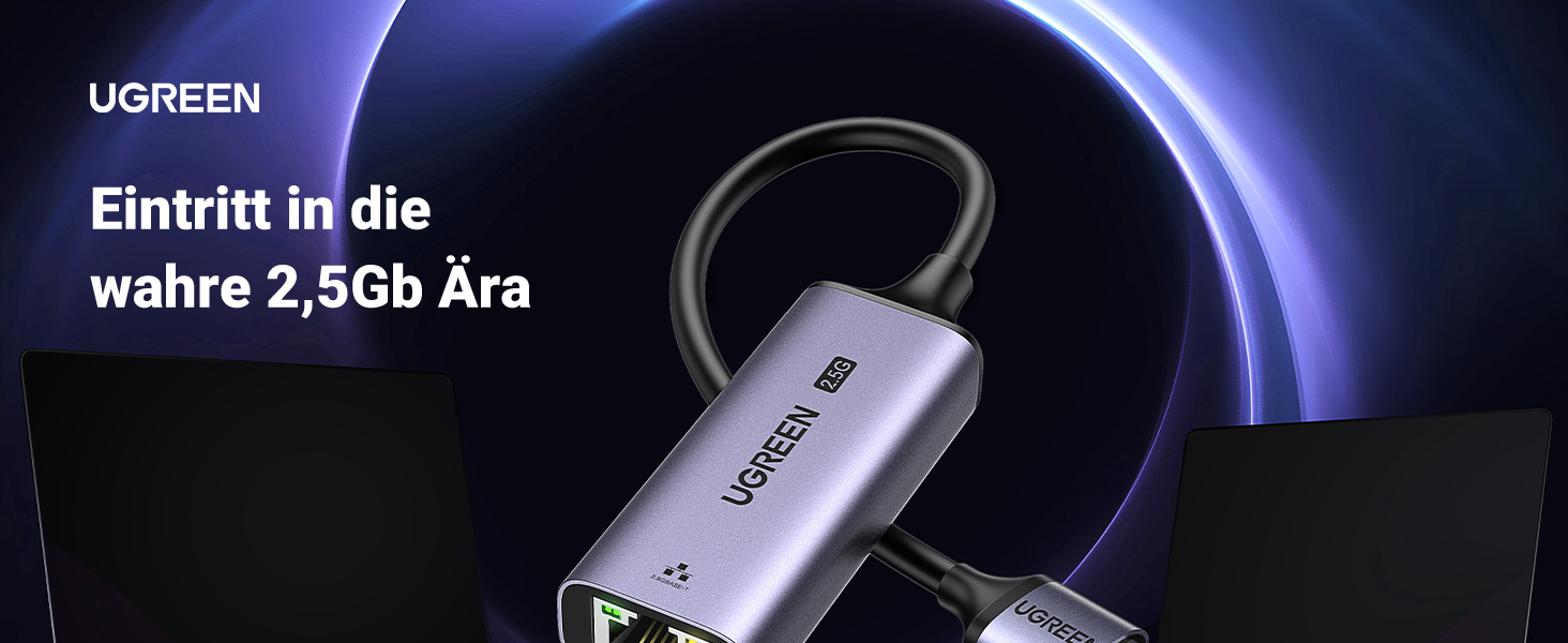 UGREEN USB-A to RJ45 2.5G Ethernet Adapter