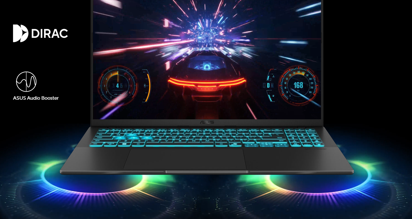 Dirac-tuned speakers on ASUS V16